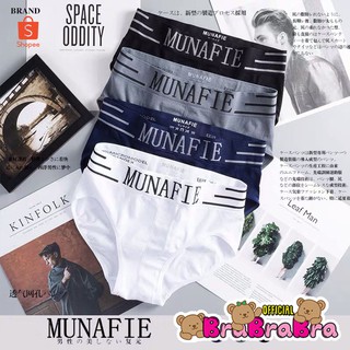 สินค้า 🧸💦𝑩𝒓𝒂𝑩𝒓𝒂𝑩𝒓𝒂⛱️🧸  #p-019 กางเกงในชาย Munafie ขาเว้า