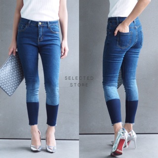 Layer Skinny Jeans Pant