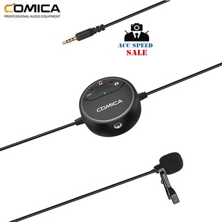 ไมโครโฟน COMICA SIG.LAV V03 Lavalier Microphone for Camera and Smartphone สินค้ารับประกันศูนย์