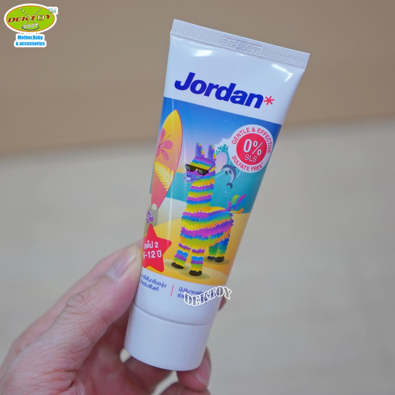 jordan-จอแดน-ยาสีฟันเด็กจอร์แดนสเต็ป2-สำหรับเด็ก6-12-ปี-75-กรัม