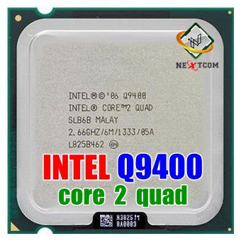 cpu-q9400-2-66ghz-4คอ-4เทรด-lga-775-ฟรี-ซิลิโคน-จัดส่งไว