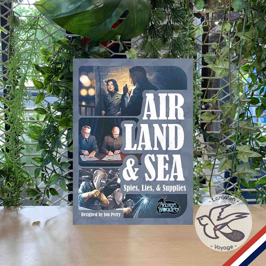 [สินค้าขายดี PreOrder] Air, Land, & Sea Revised Edition/Spies, Lies
