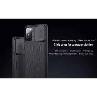 ✨พร้อมส่งใน🇹🇭✨Nillkin เคสเปิดปิดเลนส์กล้อง​ For Galaxy S20 FE / S20FE CamShield Case