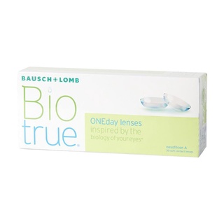 โปรตัดฝา!!! Bausch &amp; Lomb Biotrue Daily (30 pieces) คอนแทคเลนส์ ใส รายวัน 30 ชิ้น