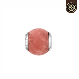 Cheevitwufu Rose Quartz Stone Charm 12-13 mm ชาร์มหินโรสควอตซ์แท้ ขนาด 12-13 มิล