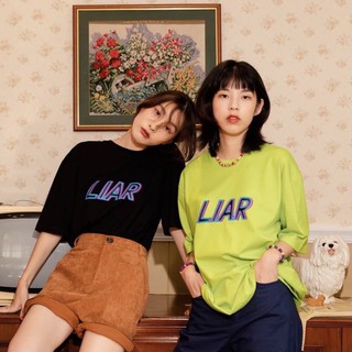 97X - LIAR | มี 2 สี เสื้อยืด Oversize เสื้อโอเวอร์ไซส์