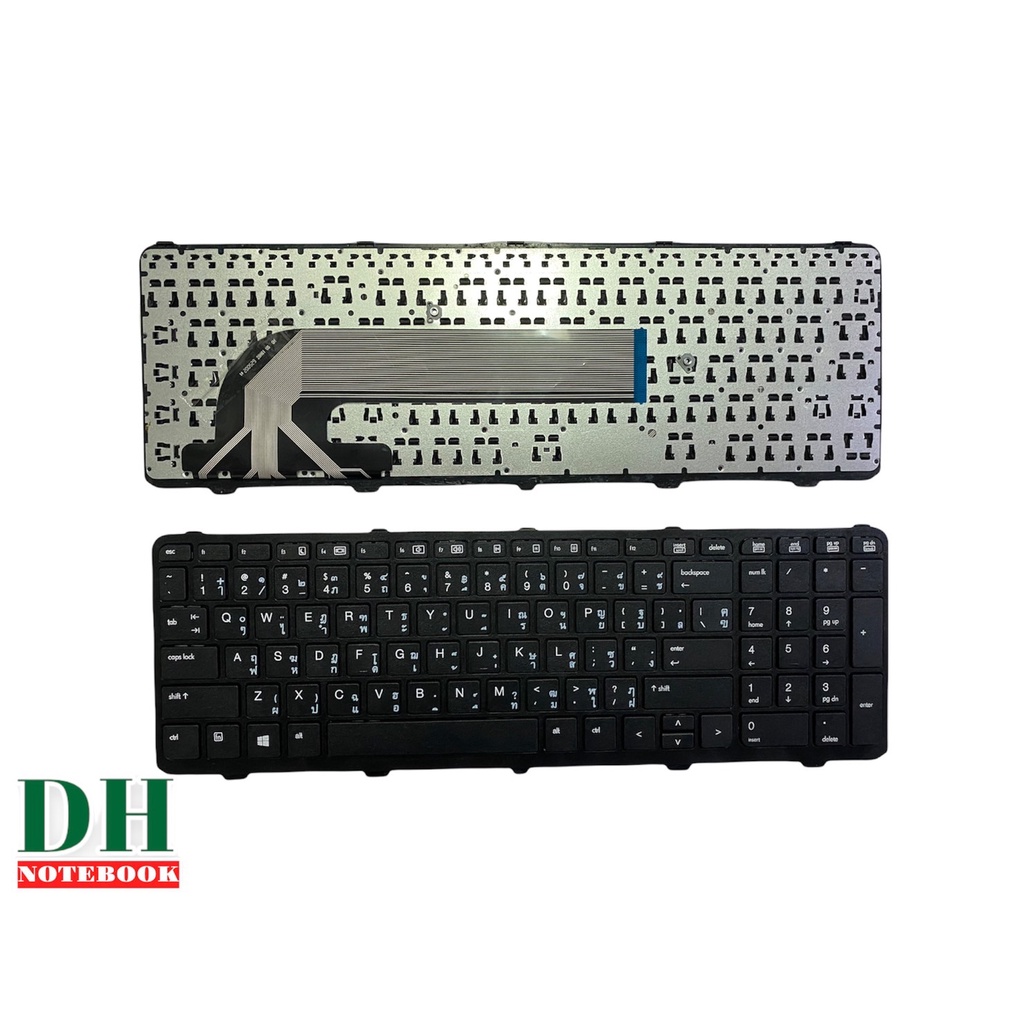 คีย์บอร์ดโน๊ตบุ๊ค-keyboard-hp-probook-450-g0-450-g1-450-g2-455-g1-455-g2-th-eng