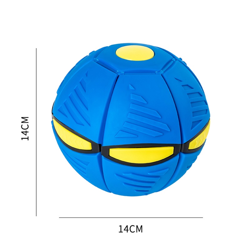 ภาพสินค้าลูกบอลA2002 ลูกบอลเด้งผิดรูป Flying UFO Ball Pop ของเล่นเด็ก กีฬากลางแจ้ง ลูกบอลแบน ของเล่น ลูกบอลจานบินวิเศษ จากร้าน newsunding บน Shopee ภาพที่ 8