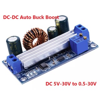 AB13 DC-DC Auto Buck Boost Converter Step Up/Down CC CV MPPT DIY 4A 60W iTeams โมดูลปรับแรงดันไฟและกระแสขึ้นลง DC 5V-30V
