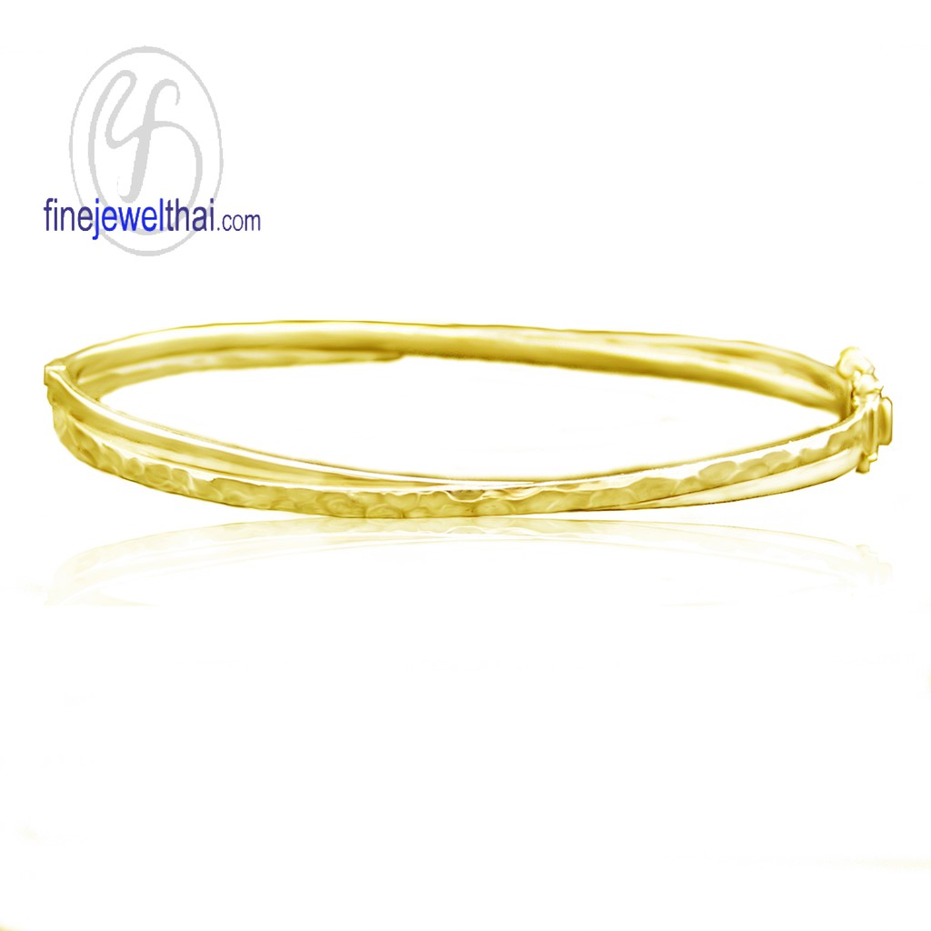 finejewelthai-กำไล-กำไลเงินแท้-เงินแท้-bangle-silver-design-g100200h-g