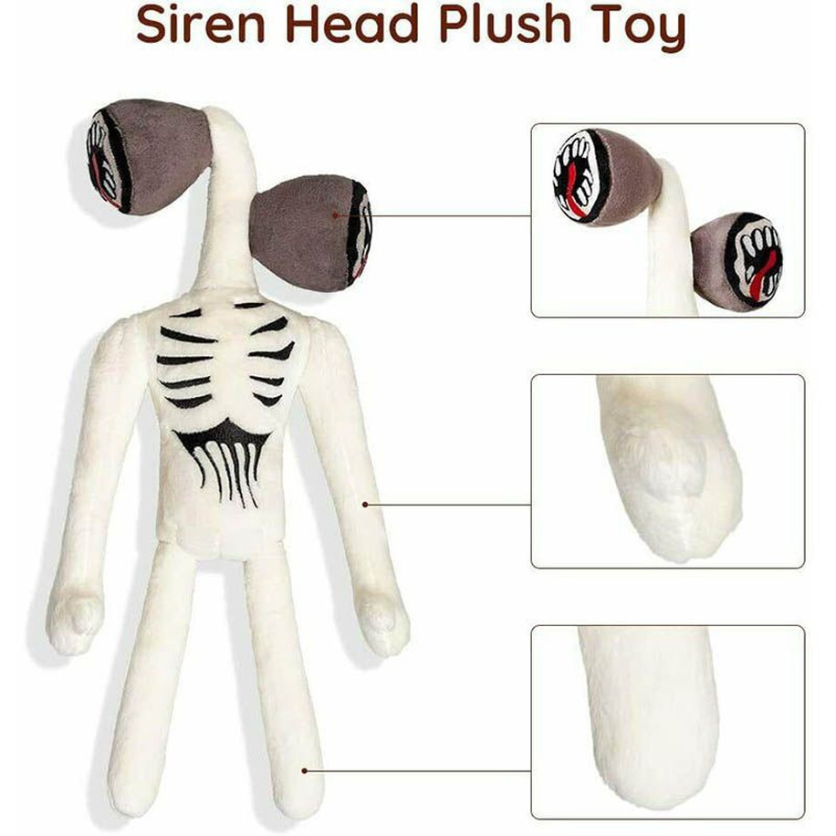 ภาพสินค้ามีให้เลือก 6 สี ของเล่นเด็กตุ๊กตาอะนิเมะ Siren Head whistle man Plush Toy Stuffed doll Toys new year gift จากร้าน factorydirect889.th บน Shopee ภาพที่ 8