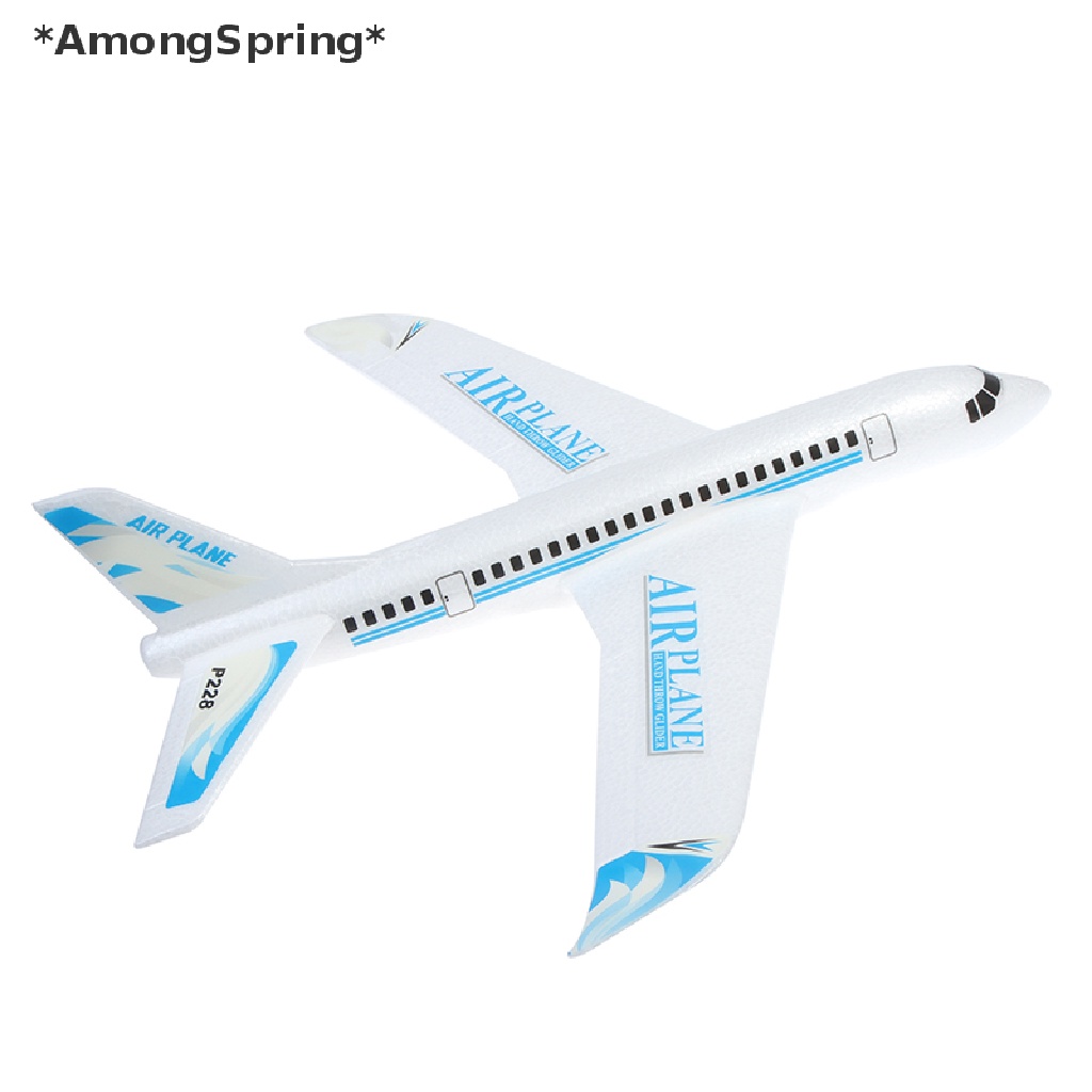 amongspring-โมเดลเครื่องบินร่อนโฟม-ขนาด-49-45-ซม-ของเล่นสําหรับเด็ก