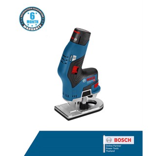 BOSCH GKF 12V-8 Professional เครื่องเซาะร่องไร้สาย เครื่องเซาะร่อง พร้อมแบตและแท่นชาร์จ ครบชุดพร้อมใช้งาน