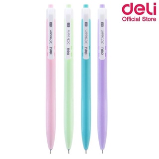 ภาพขนาดย่อของสินค้าปากกา Deli Q033 30 Ball point pen ปากกาลูกลื่น Xtream หมึกน้ำเงิน เส้น 0.7 mm ด้ามทึบสีพาสเทล (1ด้าม)