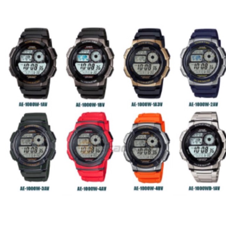ภาพสินค้าCASIO % รุ่น AE-1000W นาฬิกาผู้ชาย DIGITAL สายเรซิ่น พร้อมกล่องและรับประกัน 1 ปี AE1000W AE1000 จากร้าน wewatchs บน Shopee ภาพที่ 1