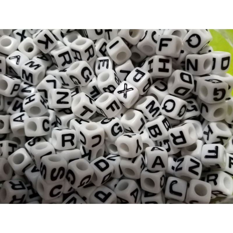alphabet-amp-number-beads-7-mm-cube-ลูกปัดตัวอักษร-เลือกได้-ลูกปัดอักษร-abc-ลูกปัด-แยก-ตัวอักษร-ตัวเลข