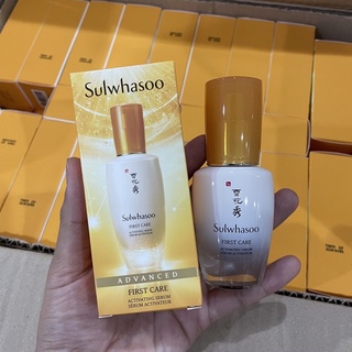 แท้ชัวร์ Sulwhasoo Advanced First Care Activating Serum สุดยอดพรีเซรั่มที่ขายดีสุดตลอดกาล ผิวอ่อนเยาว์ขึ้น 146%