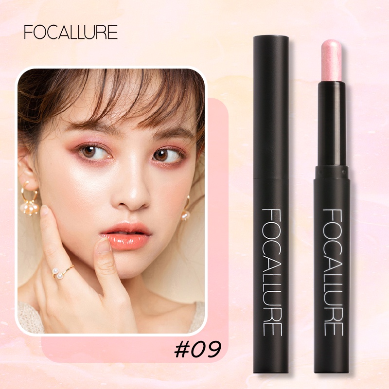 ภาพสินค้าFOCALLURE odbo อายแชโดว์ แบบแท่ง กันน้ำ เม็ดสีแน่น ชิมเมอร์ไข่มุก 12 สี จากร้าน focallure.th บน Shopee ภาพที่ 2