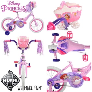 ลิขสิทธิ์แท้🇺🇸 รถจักรยานเจ้าหญิง Girls 16 inch Huffy Disney Princess Bike