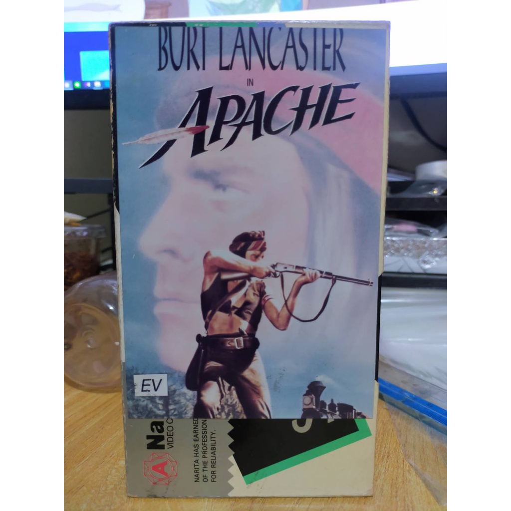 vdo-มือสอง-เรื่อง-burt-lancaster-in-apache-สภาพสะสม