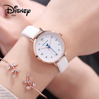 Disney นาฬิกาข้อมือควอทซ์ ลายการ์ตูนดิสนีย์ มิกกี้เมาส์ กันน้ํา ขนาดเล็ก แฟชั่นทันสมัย สําหรับนักเรียนหญิงมัธยมต้น