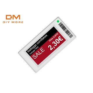 DIYMORE 2.1" Bluetooth Electronic Label Tag Module For Store Supermarket Price Display