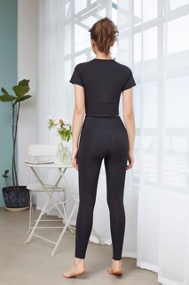 ภาพขนาดย่อของภาพหน้าปกสินค้าชุดออกกำลังกายแยกขายเป็นชิ้น เสื้อ กางเกง สามารถกดเลือกได้ P297 จากร้าน sportoutfitsbypani บน Shopee ภาพที่ 7