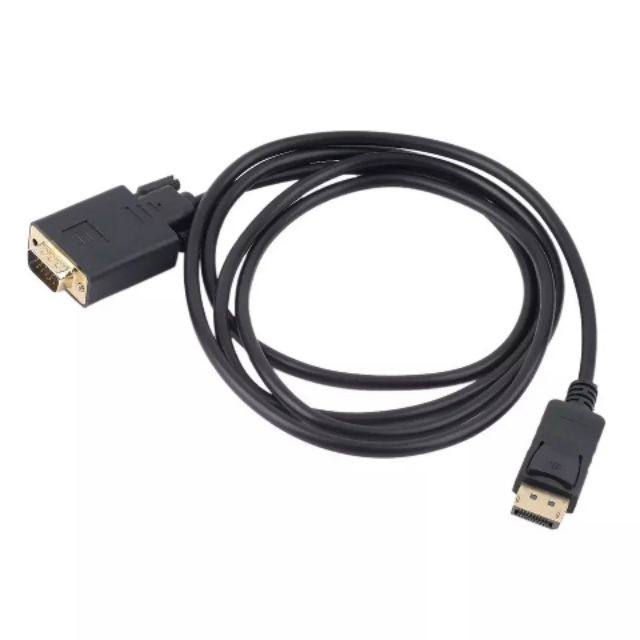 1.8M DP Display Port VGA RGB D-SUB สายเคเบิลอะแดปเตอร์ HDTV ใหม่ขายส่ง ...