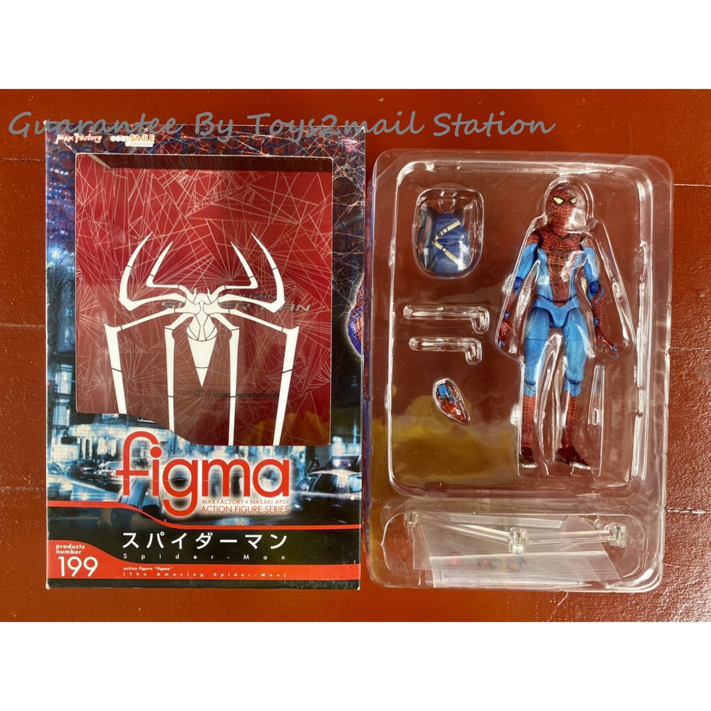 [สินค้ามือ 2 สภาพดี] GOODSMILE : FIGMA No. 199 THE AMAZING SPIDER-MAN ...