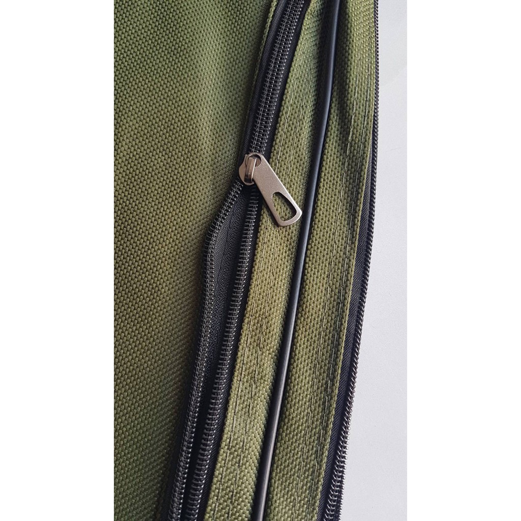 กระเป๋าใส่คันตกปลาleo-กระเป๋าใส่คันเบ็ด-กระเป๋าอเนกประสงค์-ขนาด-1-50-m-สีเขียวเข้ม