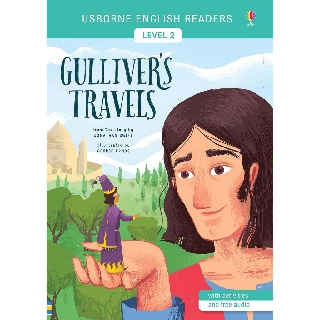 DKTODAY หนังสือ USBORNE READERS 2:GULLIVER’S TRAVELS (free online audio British English and American English)