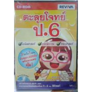 ตะลุยโจทย์ ป.6 (1 CD-ROM)