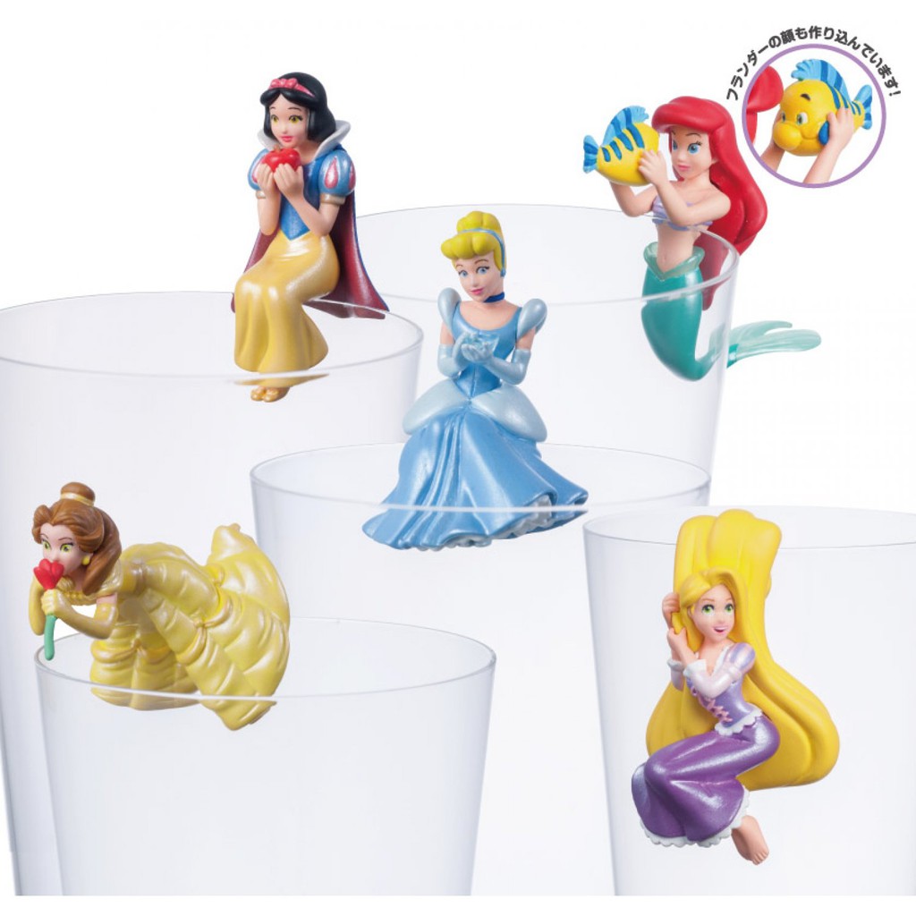 ภาพหน้าปกสินค้าโมเดลเกาะแก้ว Disney Princess  ไม่มีกล่อง