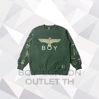 ภาพหน้าปกสินค้าBoy London Classic Sweater รหัส : B84MD1004U สี : Khaki ที่เกี่ยวข้อง