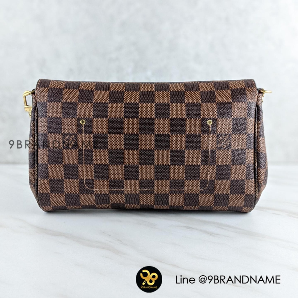 กระเป๋ามือ2ของแท้100-u-s-e-d-louis-vuitton-favorite-m40718-canvas-damier