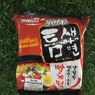 Paldo Teumsae Ramyun เท็มเซ ราเมียน ตรา พาลโด 120 กรัม