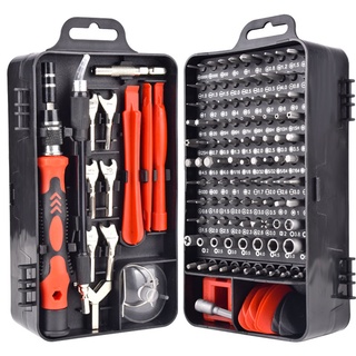 Multifunction Screwdriver Set 138 In 1 Torx Phillips Screw Bit Kit With Electrical Driver Remover Wrench Repair Phone PC