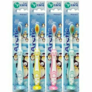 ภาพหน้าปกสินค้าV-Care แปรงสีฟันเด็ก วีแคร์รุ่นบีเทิ้ล สำหรับเด็กอายุ3+ขึ้นไป มีให้เลือก4สี แพ็ค1ด้าม ที่เกี่ยวข้อง