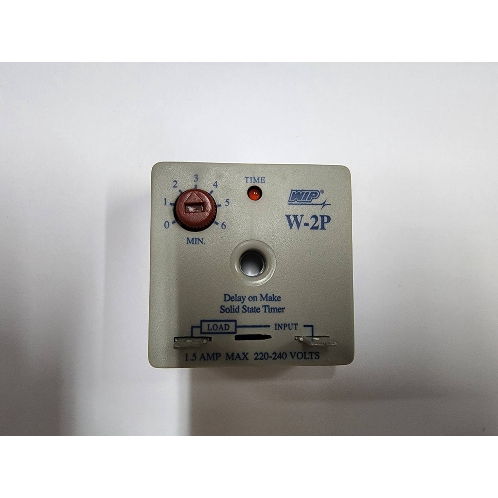 ไทม์เมอร์ ยี่ห้อ WIP รุ่น W-2P Timer, Delay Solid State Timer | Shopee ...