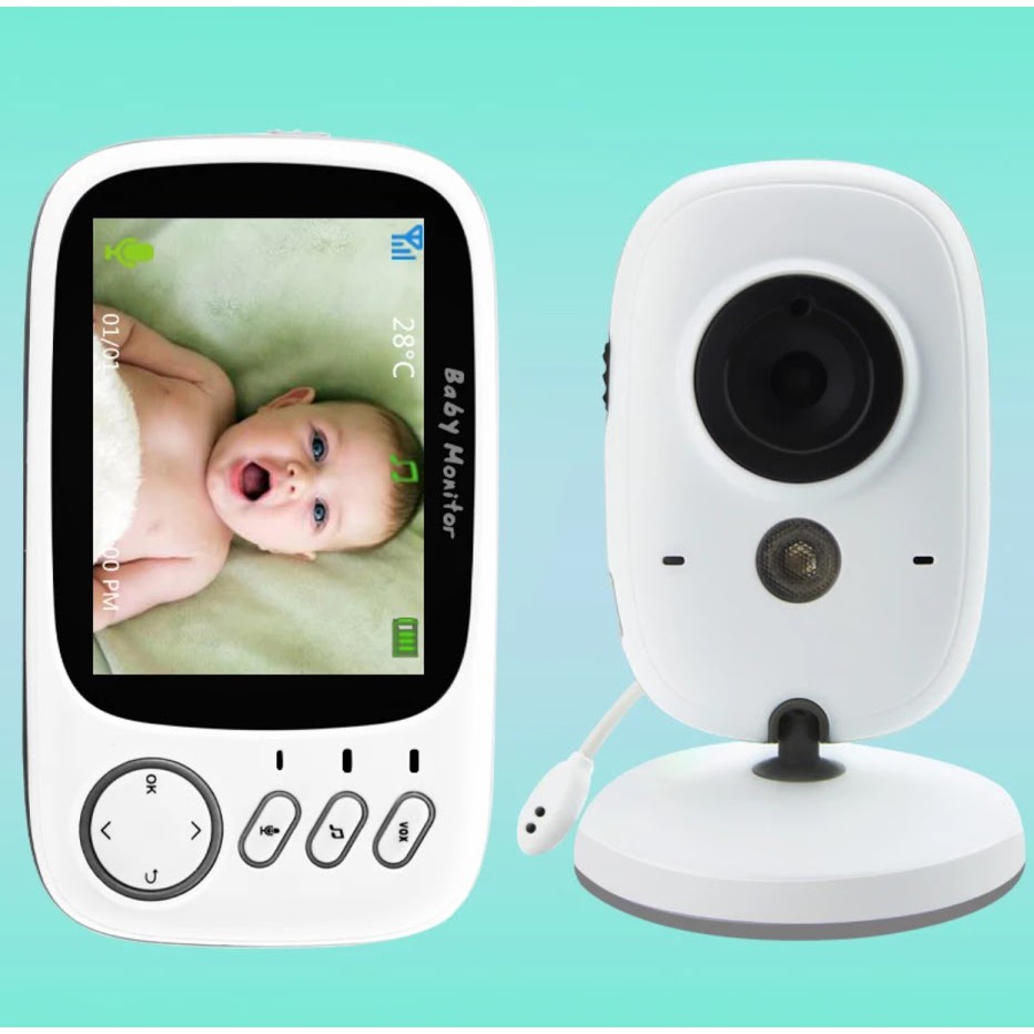 ภาพหน้าปกสินค้าพร้อมส่งจากไทย VB603 Video Baby Monitor 2.4G ไร้สาย LCD ขนาด 3.2 นิ้ว 2 WAY Talk Night Vision การเฝ้าระวังความปลอดภัย จากร้าน startechit บน Shopee