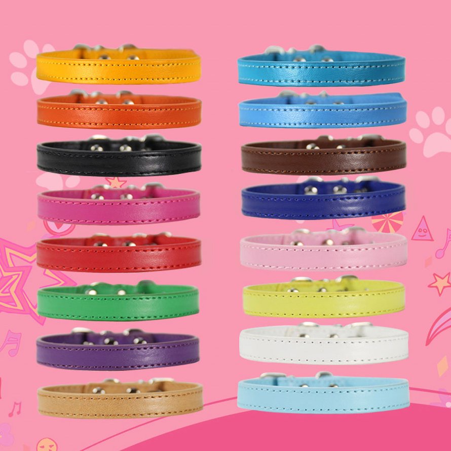 eg-ปลอกคอสุนัข-pu-แบบทึบ-สายจูงแบบยืดหยุ่น-cat-collar-universal-pet-supplies-qkc326