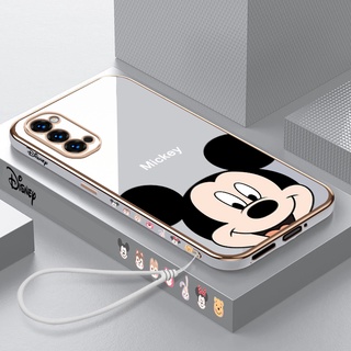 เคสโทรศัพท์มือถือลายการ์ตูนดิสนีย์มิกกี้เมาส์สําหรับ Oppo A54 A92 A15S A53 A31 A5 A9 2020 A5S A12 A15 A52