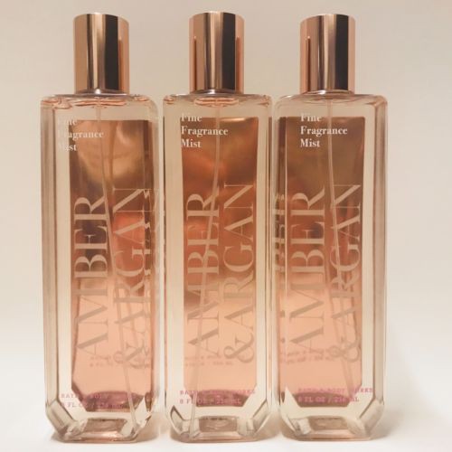 Amber and argan perfume online bath and body works