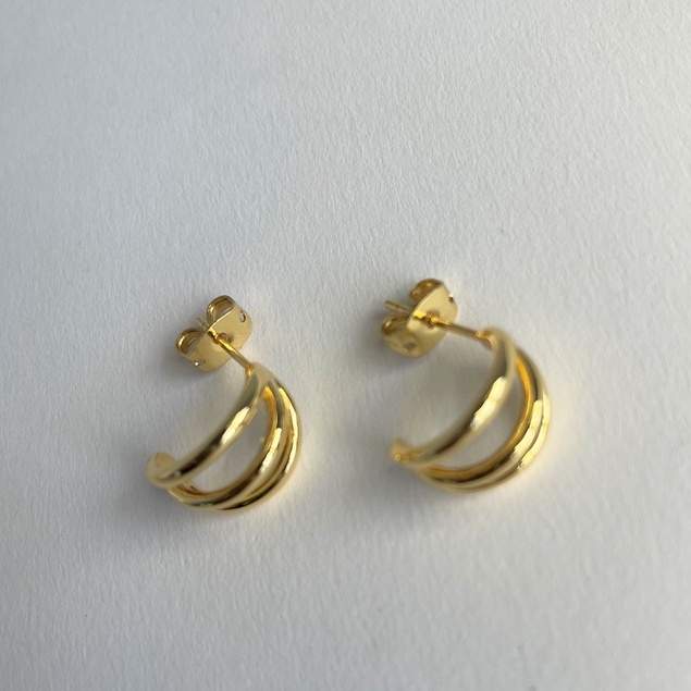 18k-gold-plated-mini-triple-hoop-earrings-chunky-hoop-earrings