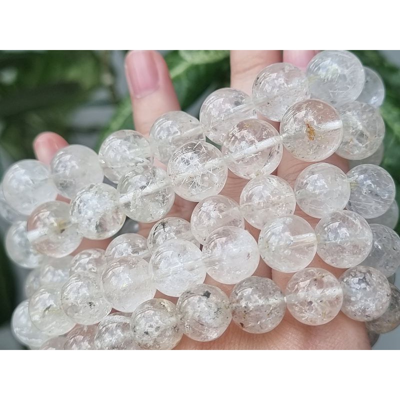 ไหมแก้วหิมะ-ไหมหิมะ-snow-rutilated-quartz