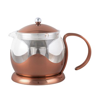 La Cafetiere Infuser Teapot Glass/Copper กาชงชา