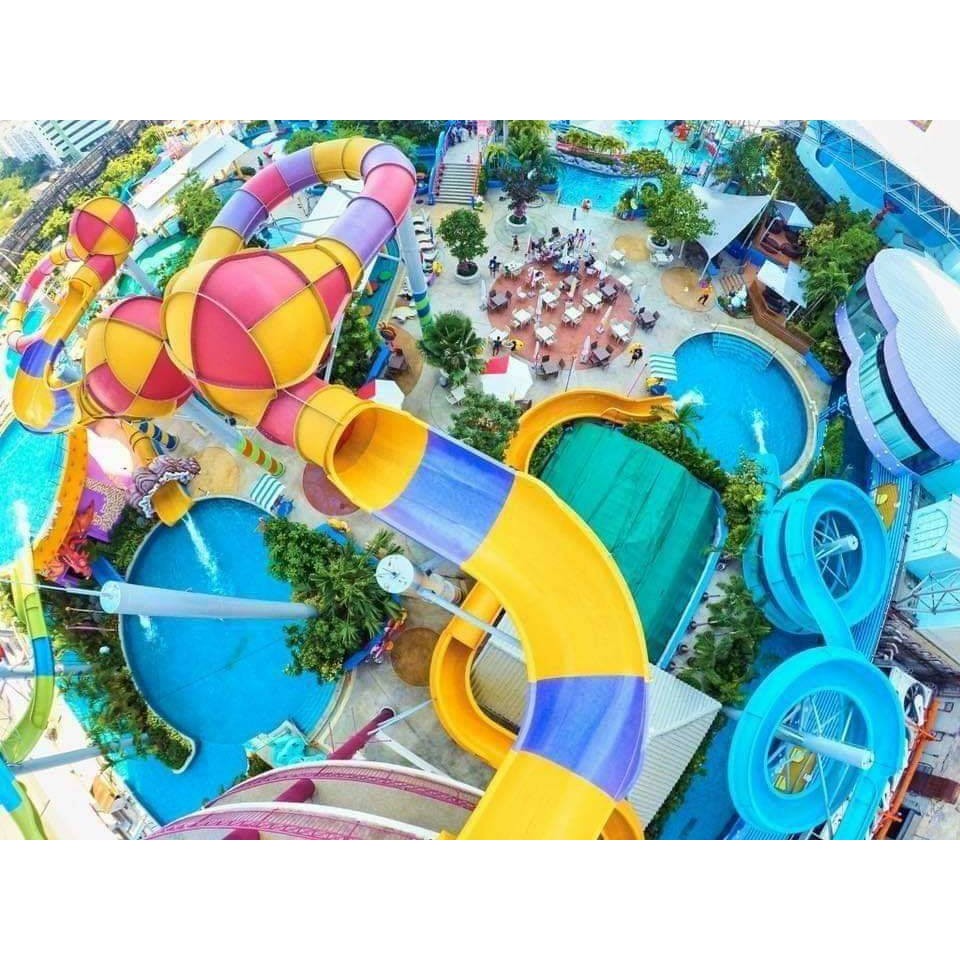 ภาพหน้าปกสินค้าบัตรสวนน้ำ โพโรโระ Pororo AquaPark voucher สวนน้ำ จากร้าน atclick บน Shopee