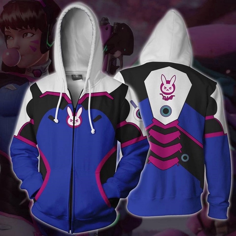 เสื้อโปโล-3d-unisex-dva-พิมพ์-hoody-แฟชั่น-hoodie-sweatshirts