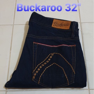 ยีนส์ใหม่ ยี่ห้อ buckaroo เอว 32 นิ้ว