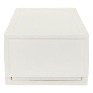 กล่องลิ้นชัก STACKO S 18x39x12 ซม. สีขาว กล่องลิ้นชัก 1 ลิ้นชัก สำหรับใส่สิ่งของอเนกประสงค์ จาก STACKO สามารถดึงเข้า และ